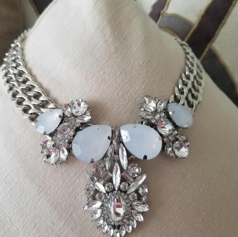 Bebe rhinestone necklace